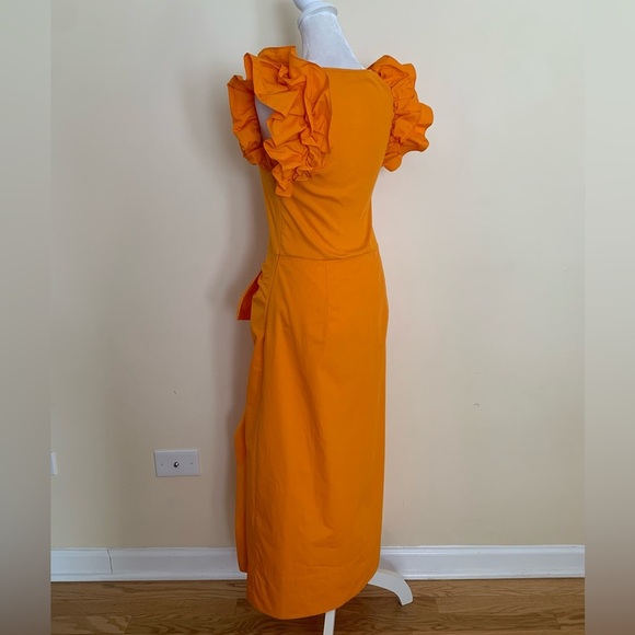 Ulla Johnson Isabella Dress in Marigold - Picture 8 of 14